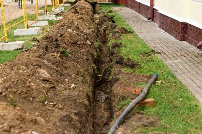 Drainage Pipe Setup
